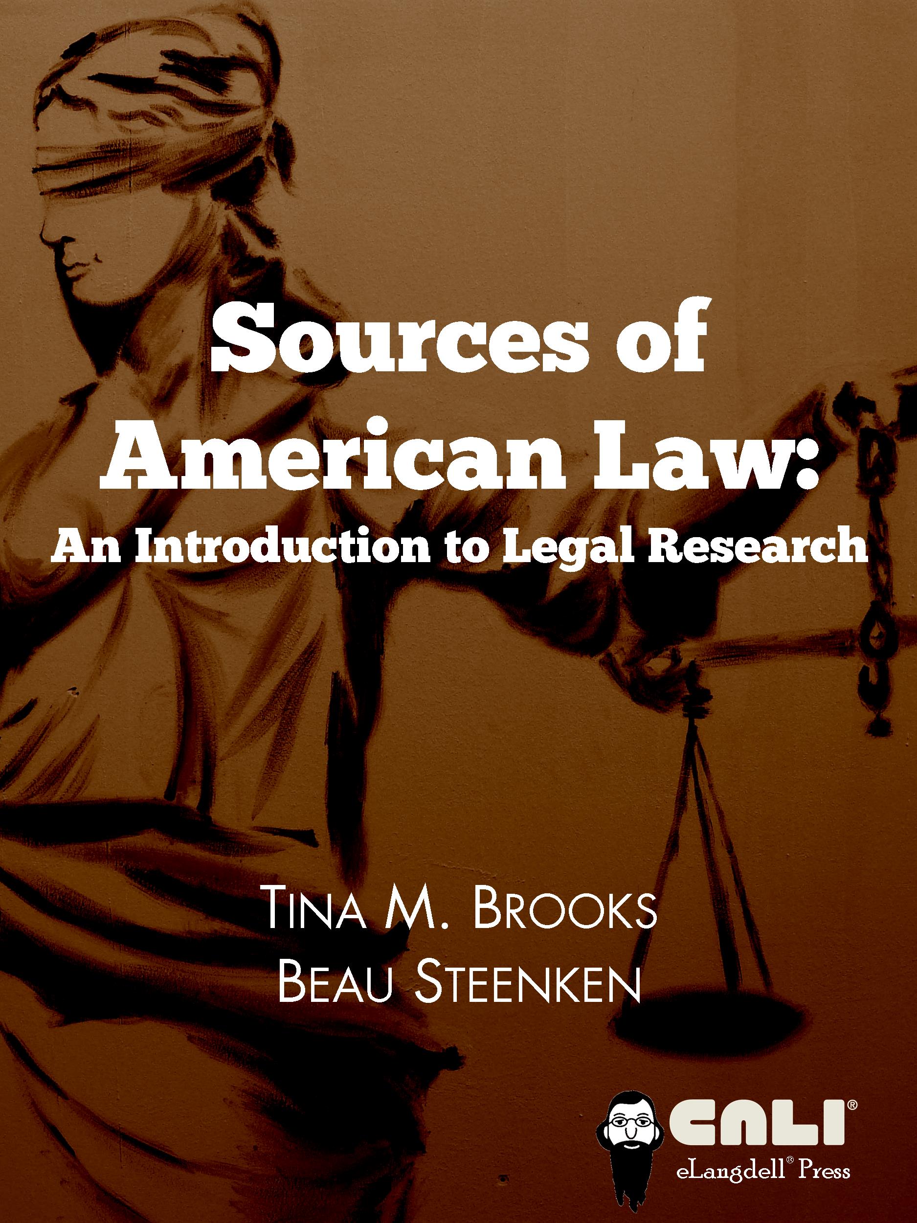 Cover image for Sources of American Law
